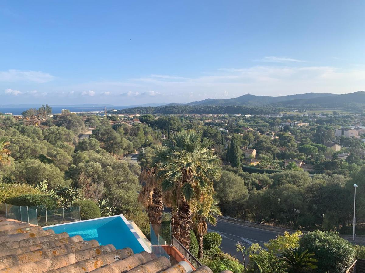 Superbe Duplex 35M2 Vue Mer Avec Piscine Bormes-les-Mimosas Exteriér fotografie